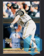 2008 Upper Deck Series 1 Base #337 Steve Pearce RC - Pittsburgh Pirates
